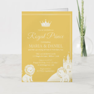 Invitación a la Fiesta de Revelación del Bebé Prín