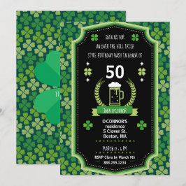 Invitación a la fiesta de San Patricio