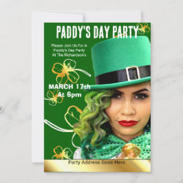 Invitación a la fiesta de San Patricio