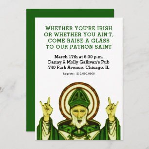 Invitación a la fiesta de San Patricio