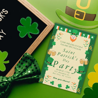 Invitación a la fiesta de San Patricio