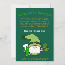 Invitación a la fiesta de San Patricio