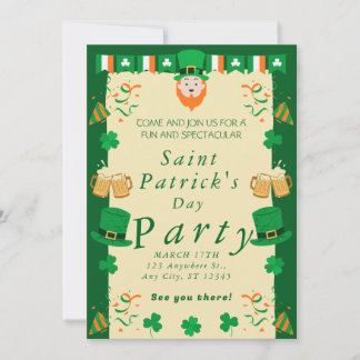 Invitación a la fiesta de San Patricio