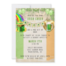 Invitación a la fiesta de San Patricio