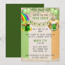 Invitación a la fiesta de San Patricio