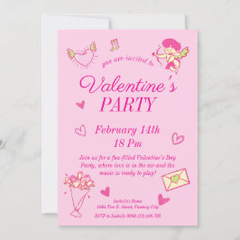 Invitación a la fiesta de San Valentín