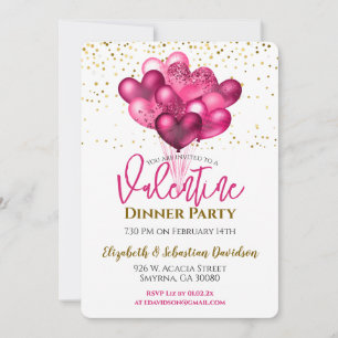 Invitación a la fiesta de San Valentín