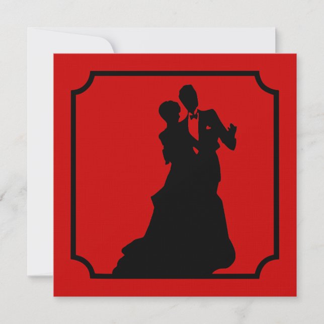 Invitación a la fiesta de San Valentín del Black T (Anverso)