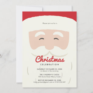Invitación a la fiesta de Santa Claus