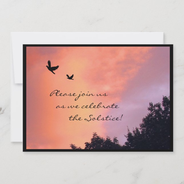 Invitación a la fiesta de solsticio de verano de l (Anverso)