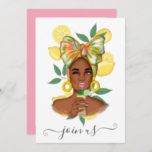 Invitación a la fiesta de soltera de verano