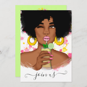 Invitación a la fiesta de soltera de verano