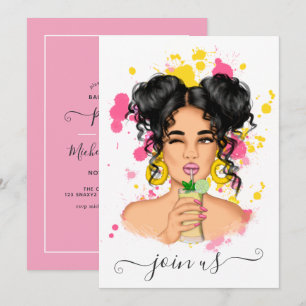 Invitación a la fiesta de soltera de verano