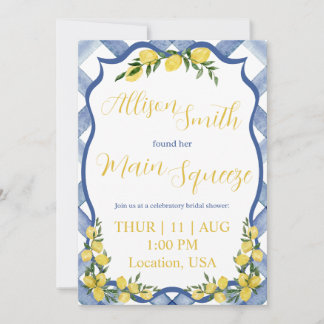 Invitación a la fiesta de soltera Main Squeeze
