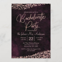 Invitación a la fiesta de soltero de oro de Marsal