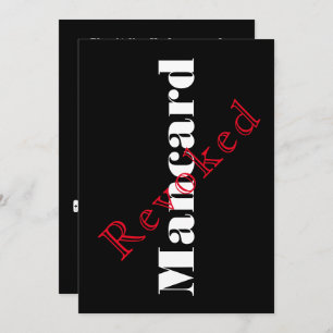 Invitación a la fiesta de solteros con tarjeta de 