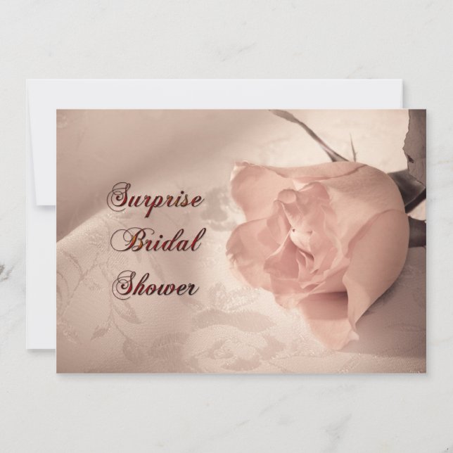 Invitación a la fiesta de Surprise Bridal (Anverso)