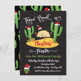 Invitación a la fiesta de Taco's sobre Navidades F