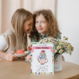 Invitación a la Fiesta de Té Caprichosa