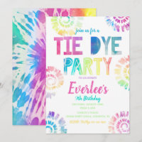 Invitación a la fiesta de tinte de lápiz | Cumplea