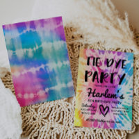 Invitación a la fiesta de tinte de lápiz | Cumplea
