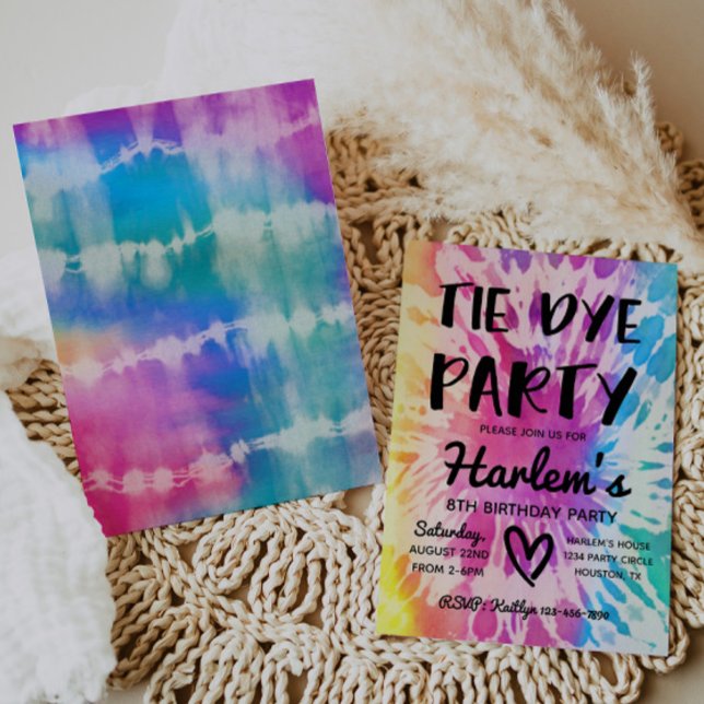Invitación a la fiesta de tinte de lápiz | Cumplea (Subido por el creador)