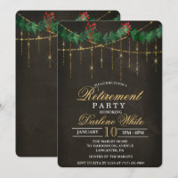 Invitación a la fiesta de vacaciones de invierno d