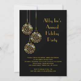 Invitación a la fiesta de vacaciones en la empresa