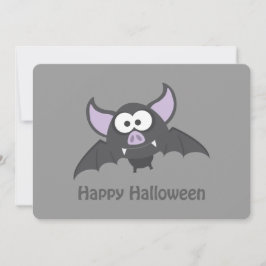 Invitación a la fiesta de Vampire Bat Halloween