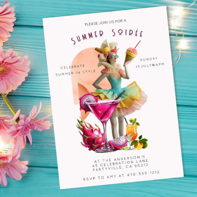 Invitación a la fiesta de verano (Subido por el creador)