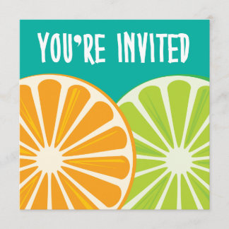 Invitación a la fiesta de verano
