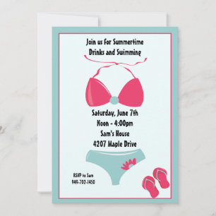 Invitación a la fiesta de verano