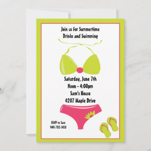 Invitación a la fiesta de verano