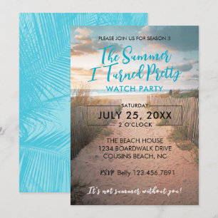 Invitación a la fiesta de verano de bonito Watch