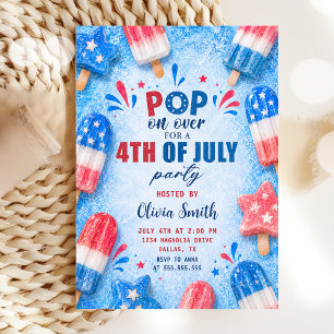 Invitación a la fiesta de verano del 4 de julio
