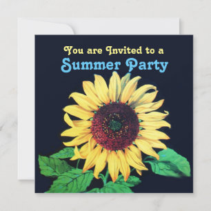 Invitación a la fiesta de verano del Boda ruso SUN