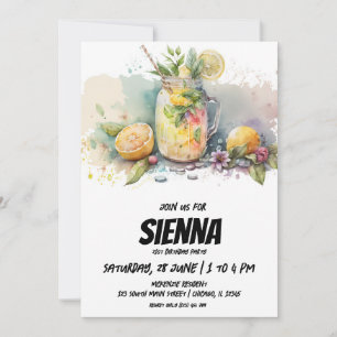 Invitación a la fiesta de verano en la playa