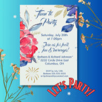 Invitación a la fiesta de verano picnic Barbeque