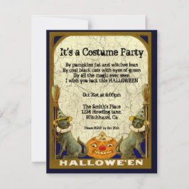 Invitación a la fiesta de vestimenta de época