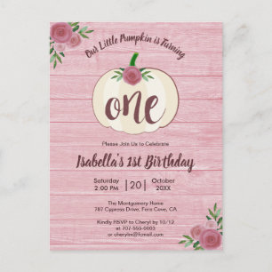Invitación a la Fiesta del 1er Cumpleaños de Littl