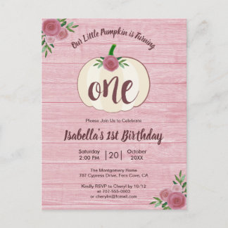 Invitación a la Fiesta del 1er Cumpleaños de Littl