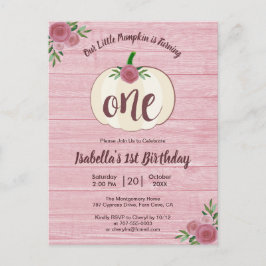 Invitación a la Fiesta del 1er Cumpleaños de Littl