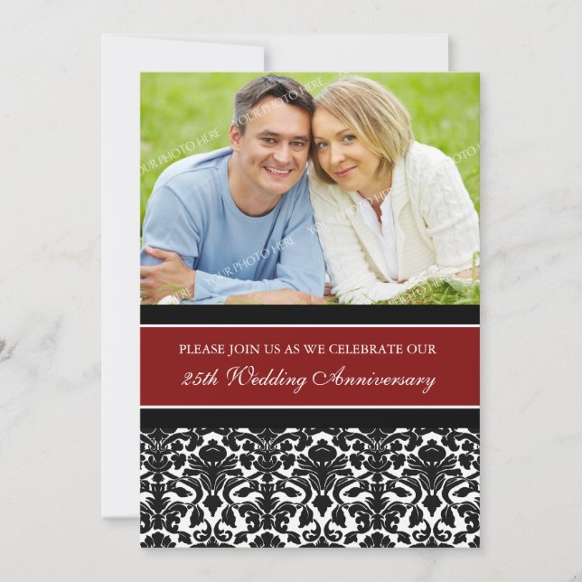 Invitación a la fiesta del 25º aniversario de la f (Anverso)