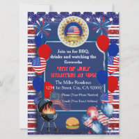 Invitación a la Fiesta del 250 Aniversario de Amér