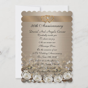 Invitación a la fiesta del 30° aniversario
