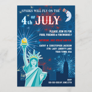 Invitación a la Fiesta del 4 de Julio