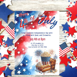 Invitación a la Fiesta del 4 de Julio