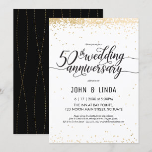 Invitación a la Fiesta del 50 Aniversario de Boda 