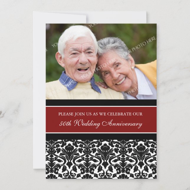 Invitación a la fiesta del 50 aniversario de Red B (Anverso)