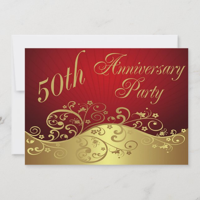 Invitación a la fiesta del 50 aniversario de Red S (Anverso)